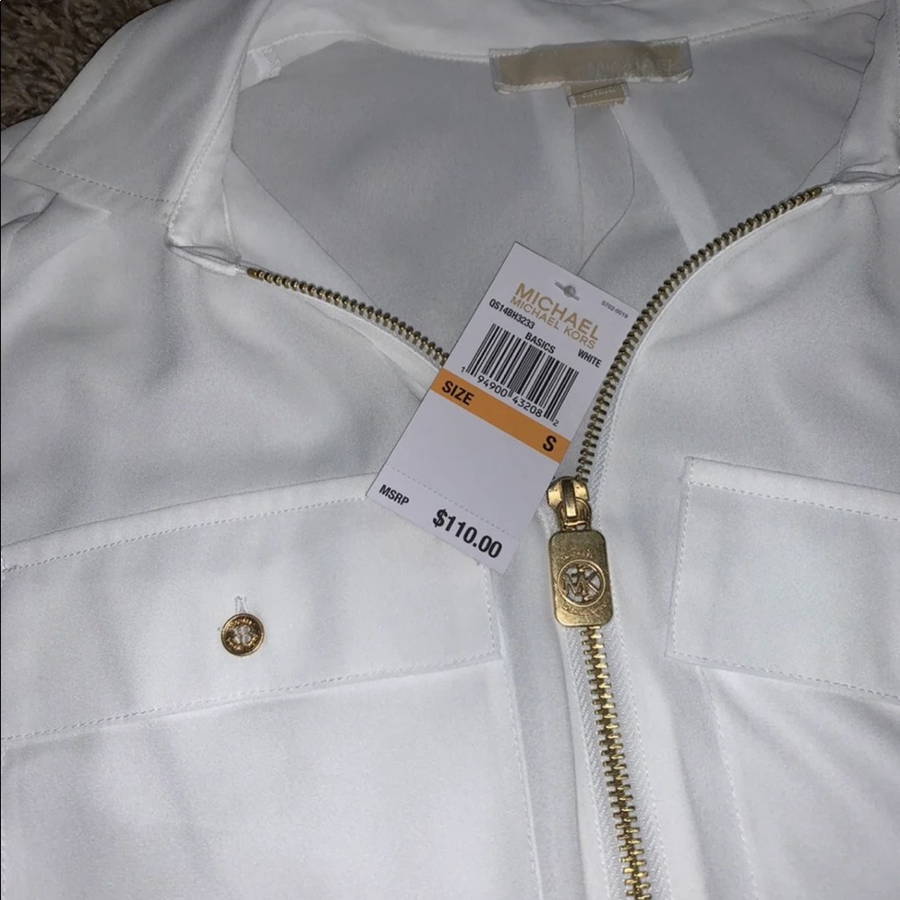 Michael Kors Sheer Top